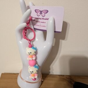 Hello Kitty Pink Keychain
